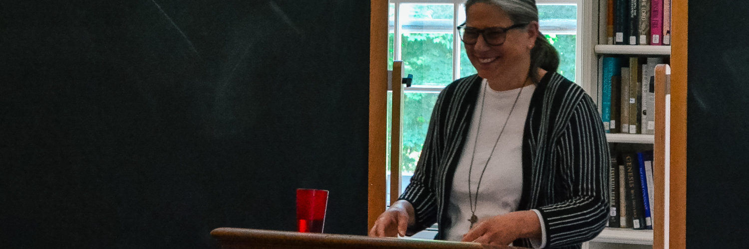 Carmina Chapp presenting for Larry Chapp